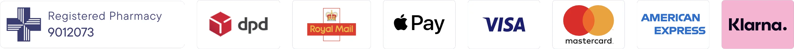Accepted payment methods
