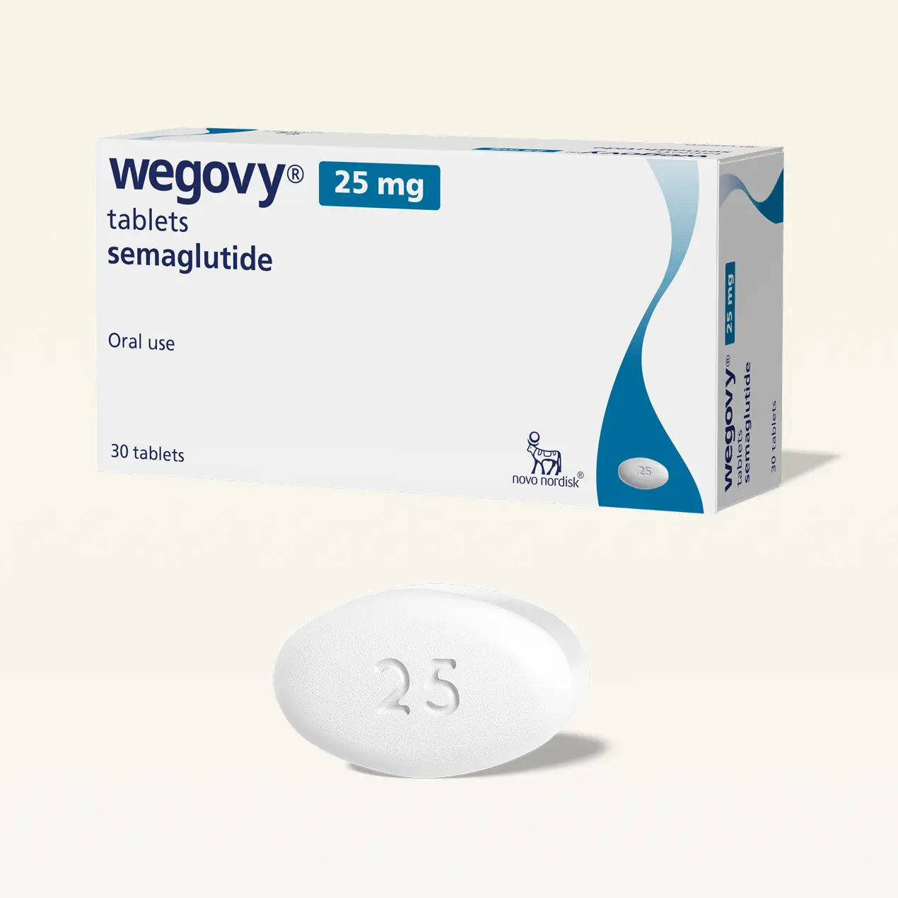 Wegovy 25mg semaglutide tablets
