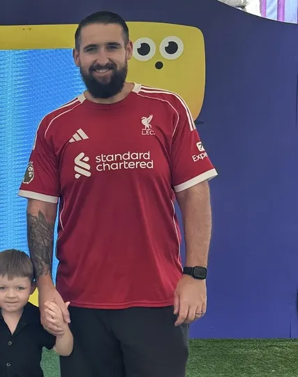 Kieran's weight loss transformation