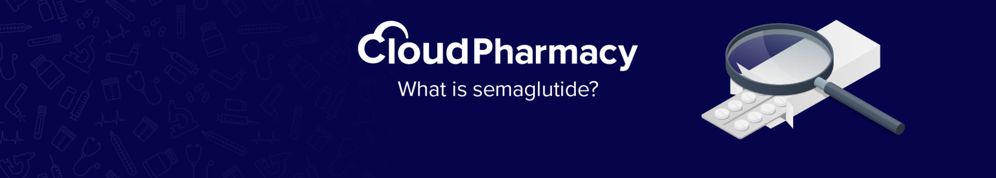 a header image that reads 'What is semaglutide?'
