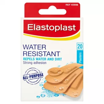 Elastoplast Water Resistant Plasters - 20 Pack