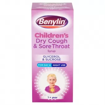 Benylin Children's Dry Cough and Sore Throat