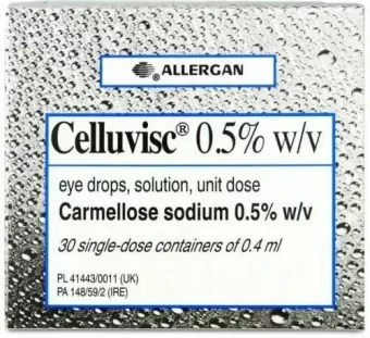 Celluvisc 0.5% Eye Drops - Pack of 30