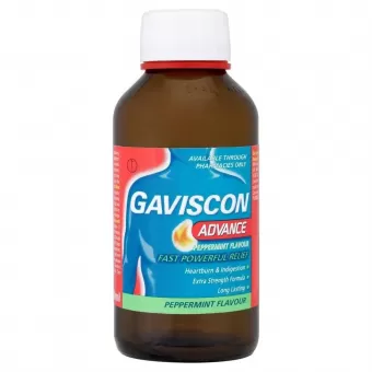 Gaviscon Advance Peppermint Flavoured Suspension - 500ml