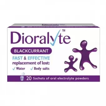 Dioralyte Relief Blackcurrant Sachets – 20 Sachets