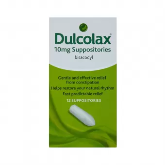 Dulcolax Suppositories - 10mg - 12 Pack