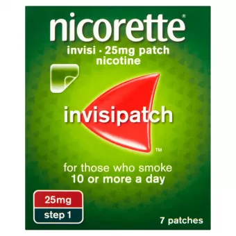 Nicorette Invisi 25mg Patch - 7 Patches