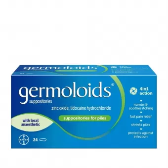 Germoloids - 12 Suppositories