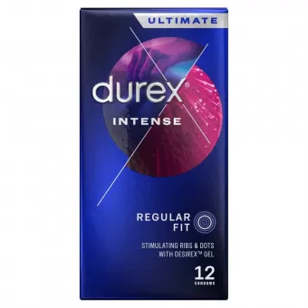 Durex Intense - 12 Condoms