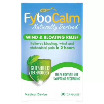 Fybocalm Wind & Bloating Relief - 30 Capsules