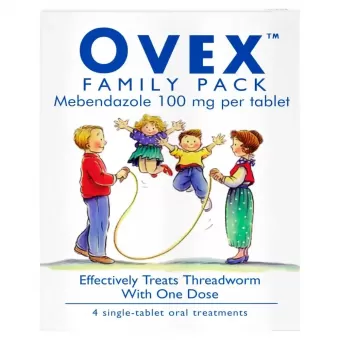 Ovex Tablets Family Pack (4) Threadworm Treatment