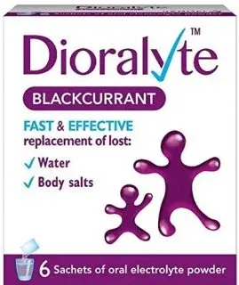 Dioralyte Blackcurrant Sachets - 6 Sachets