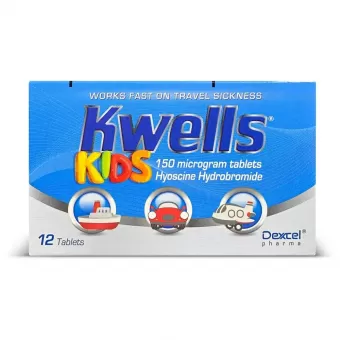 Kwells Kids Travel Sickness - 12 Tablets