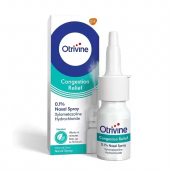 Otrivine Congestion Relief Nasal Spray 0.1% - 10ml