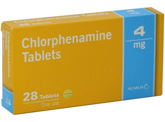 chlorphenamine 4mg tablets