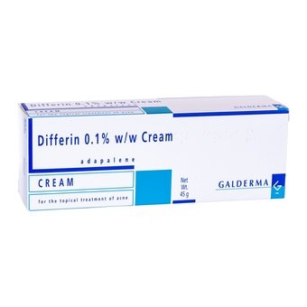 differin 0.1% cream