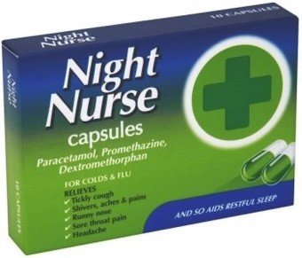 Night Nurse Capsules (10 & 20 Pack)